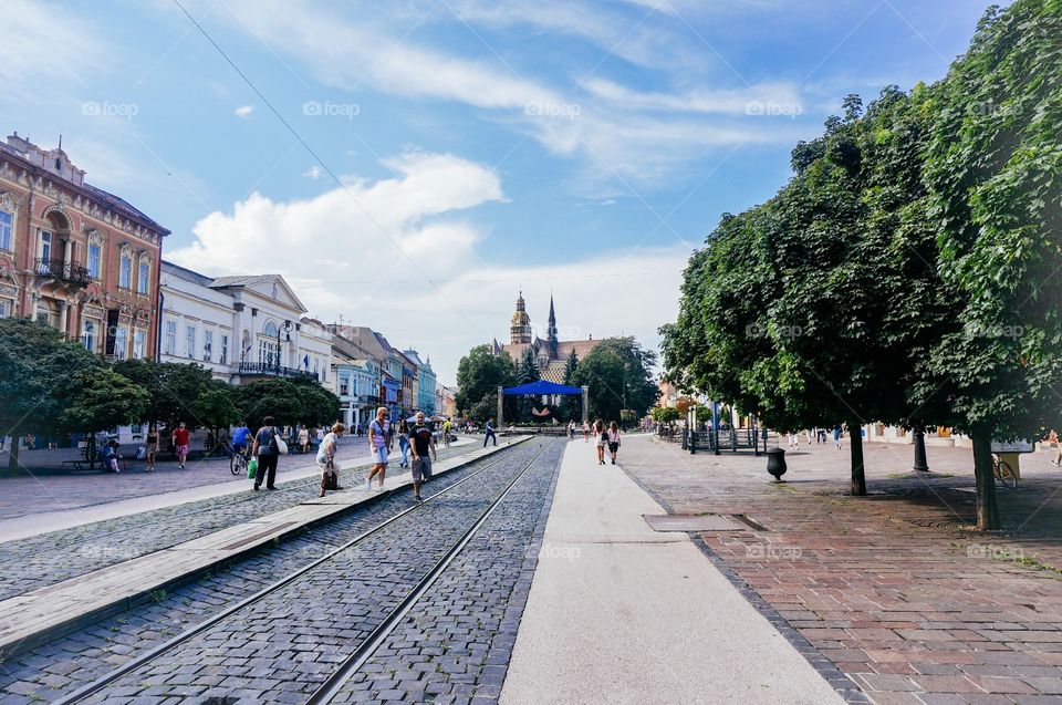 Kosice cityscape