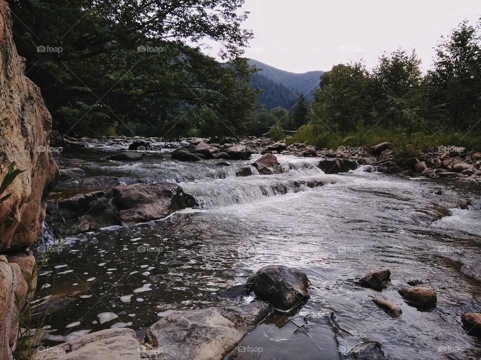 River in the mountains