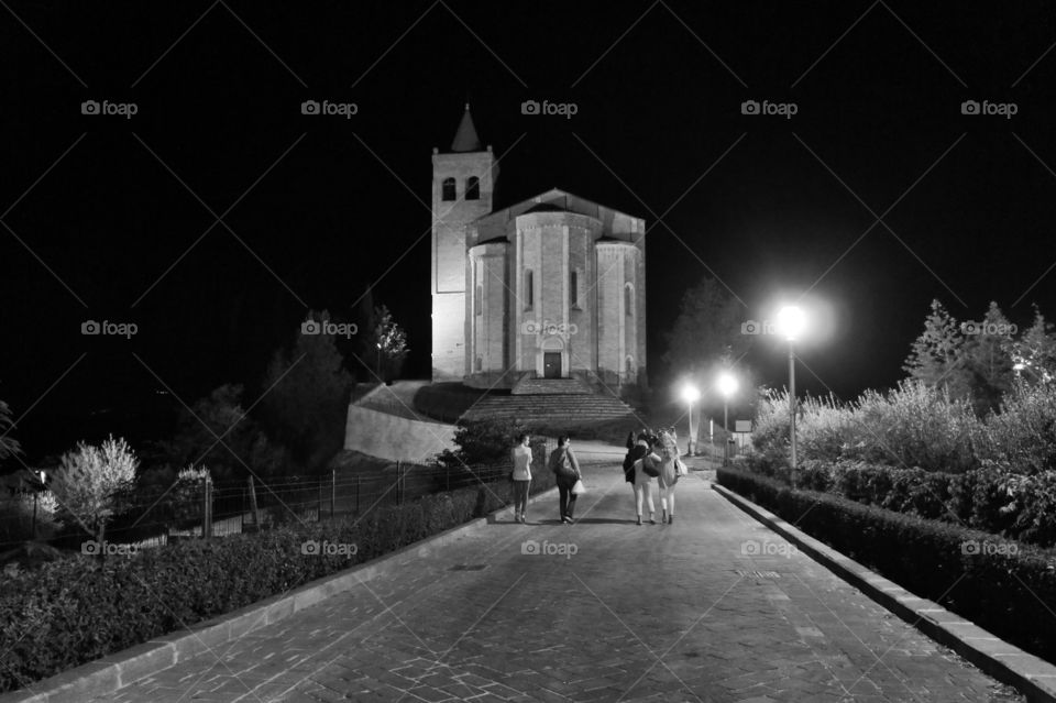 Cathedral. Offida Italy 