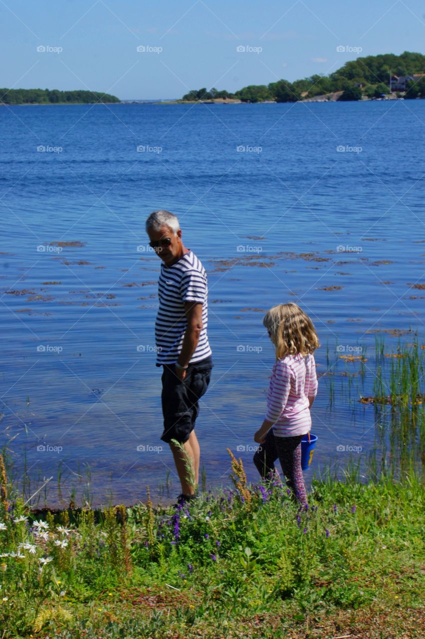 Father & daughter 