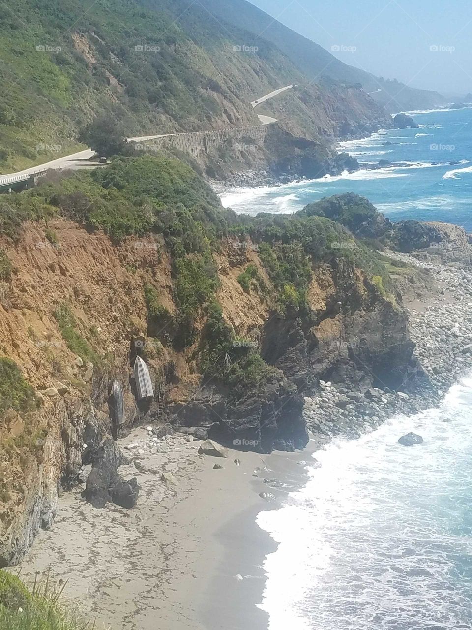 Amazing California coast line view, a site to cherish.