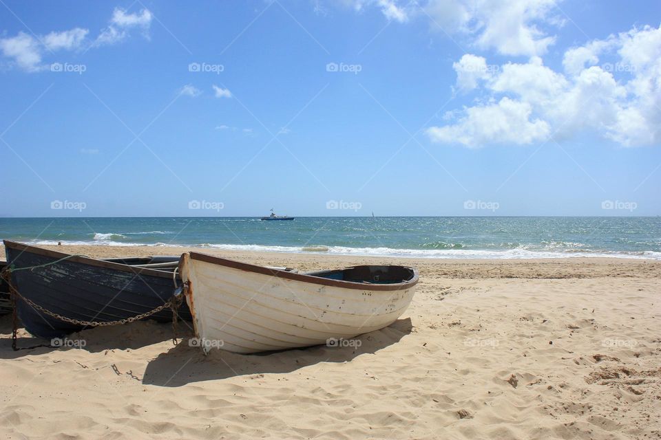 Sunny day on the beach 