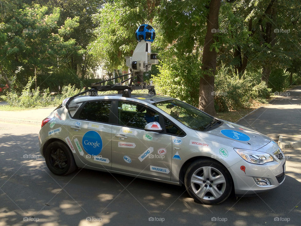 street car view stickers by ic.stancu