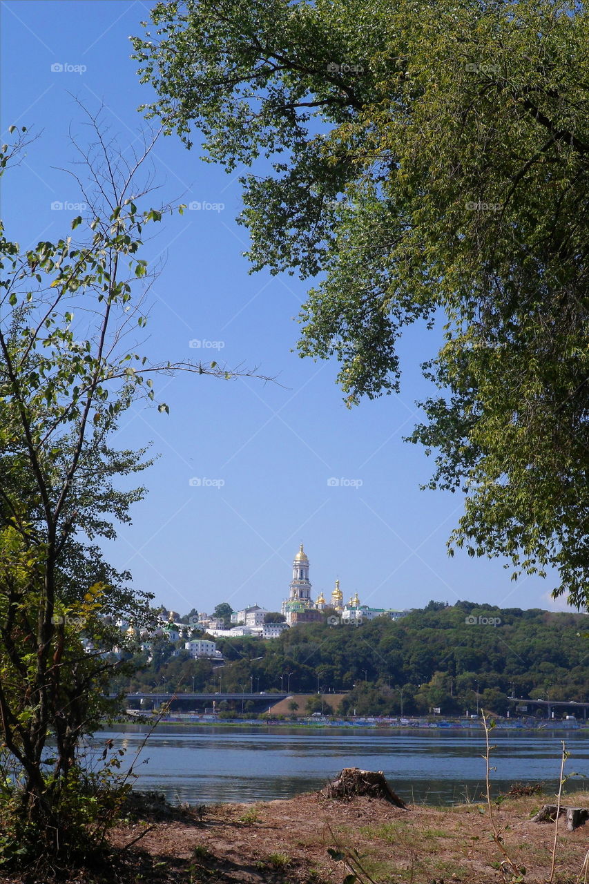 cityscape of the city of Kiev