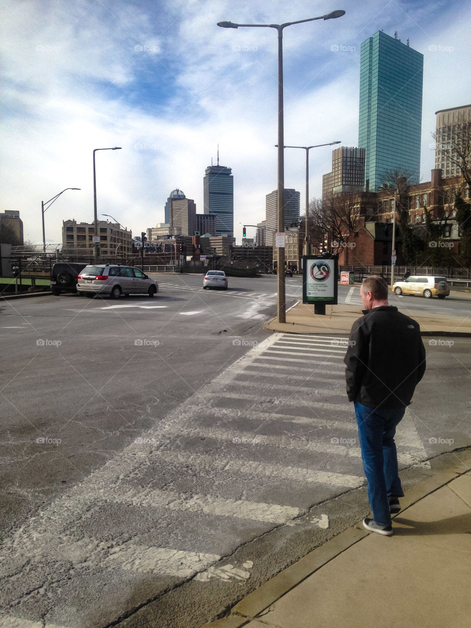 Roads Downtown Boston