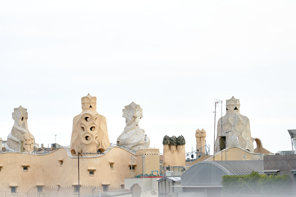  La Pedrera Chimney's