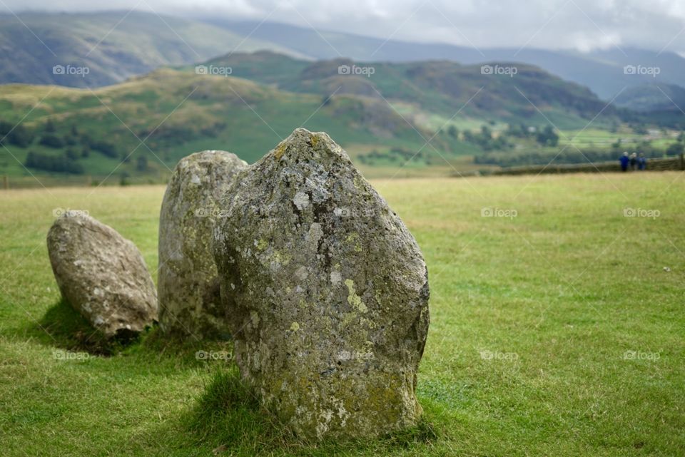 Castlerigg Standing Stones, near Keswick in the Lake District
