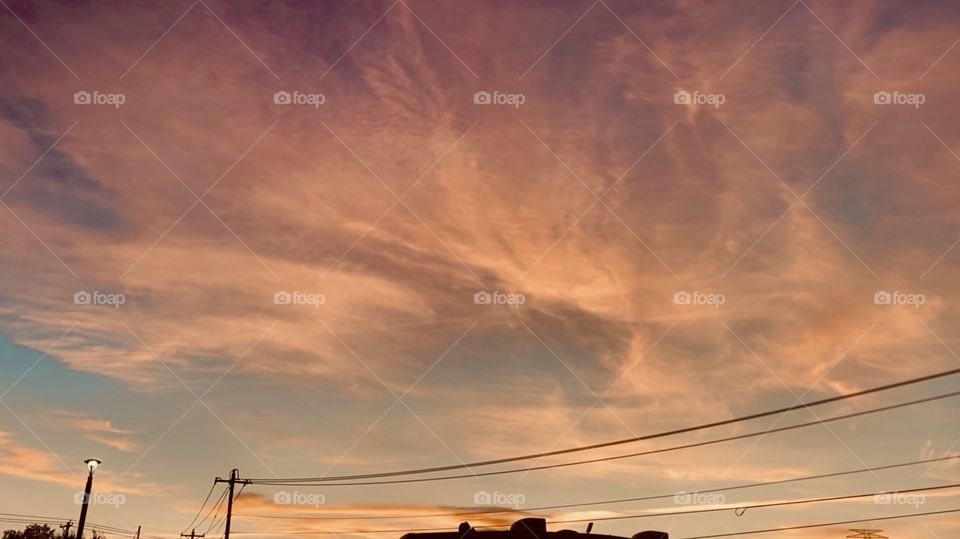 Good Morning America in the South of Texas and a good Day starting out. Mixture of morning colours makes for a great Day. 