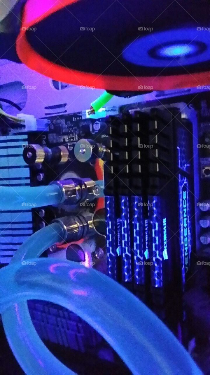 Water cooled pc 