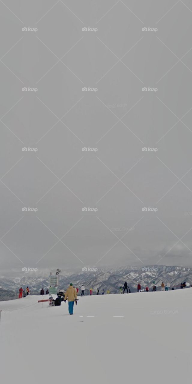 Bão tuyết sắp đến.