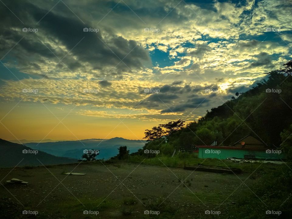 beautiful sunset view ever