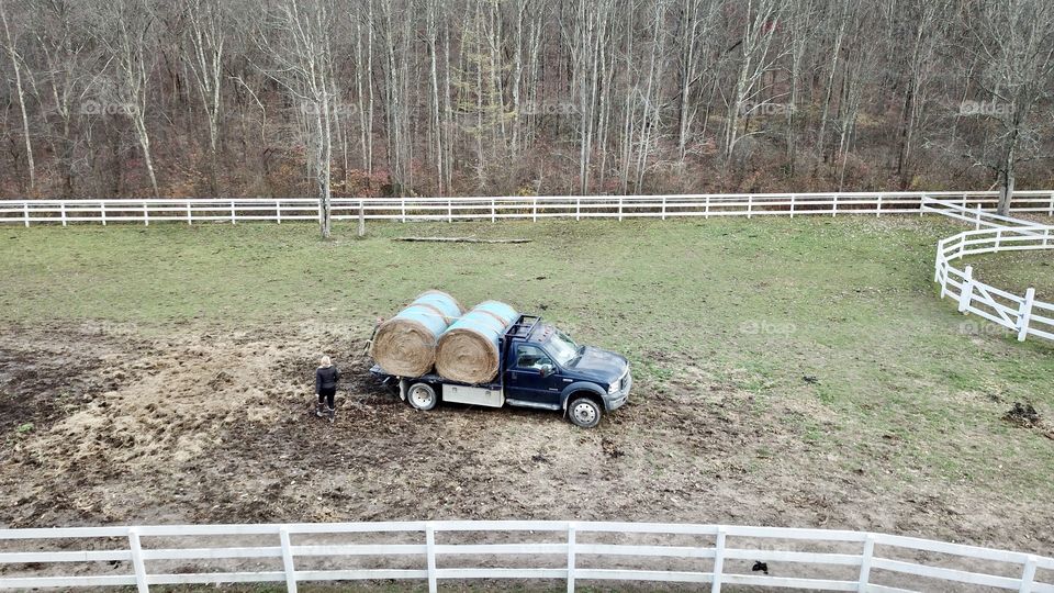 Where to put the hay