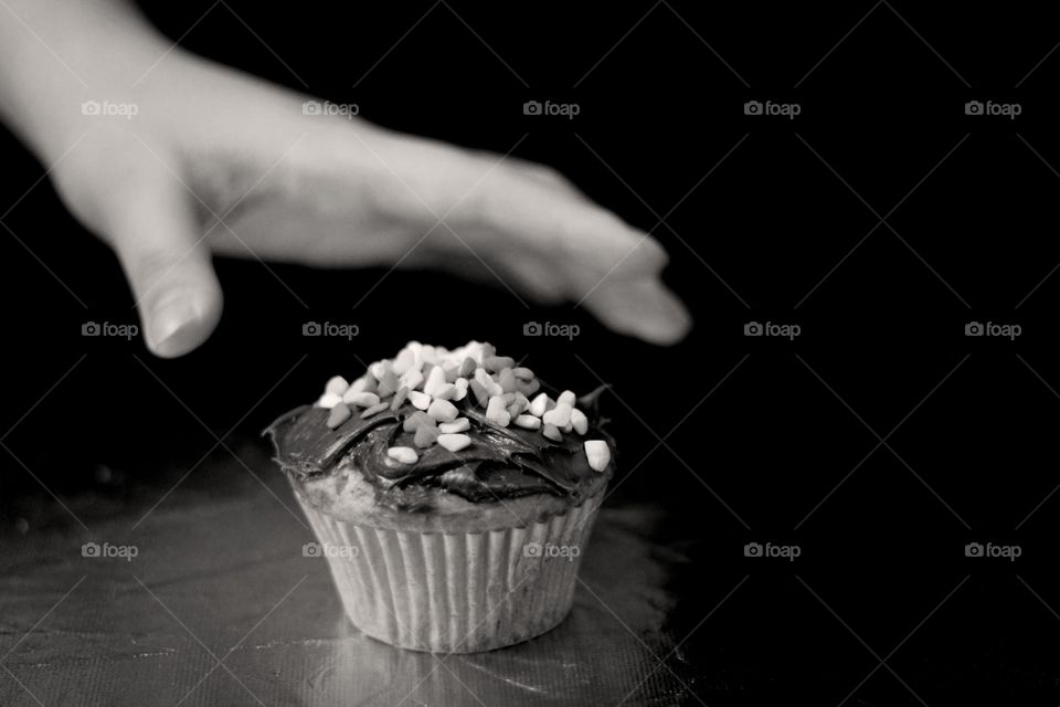 Grabbing a Cupcake