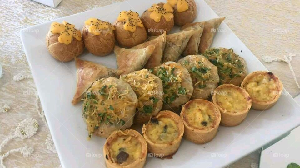 Pastilla and Briwat - Moroccan food