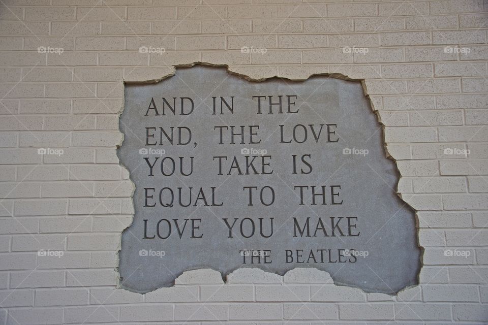 Beatles wall breakthrough 
