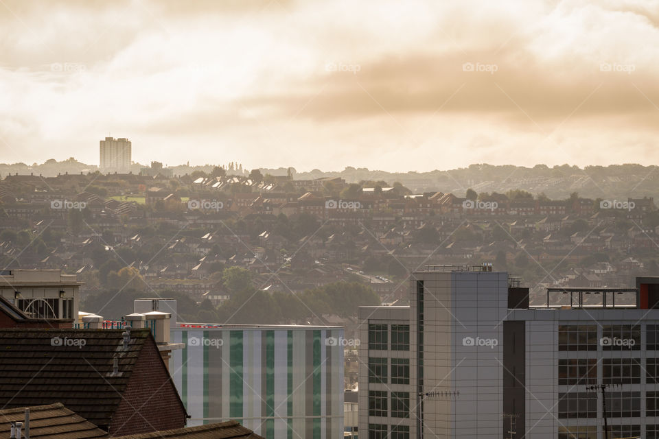 Sheffield from my apartment view