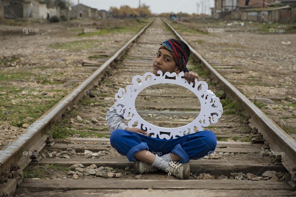 A child in his future dream