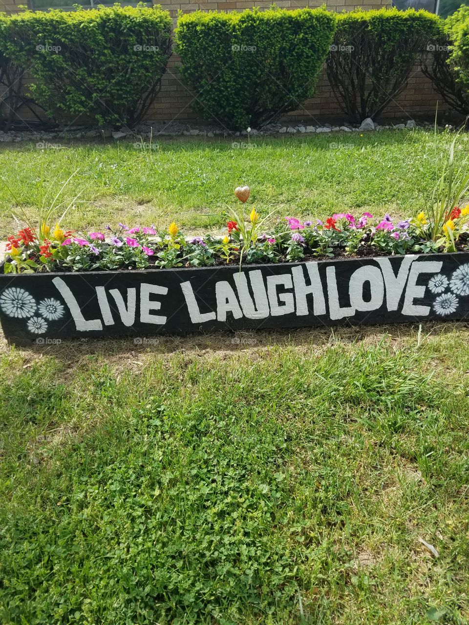 crafty hand made flower box