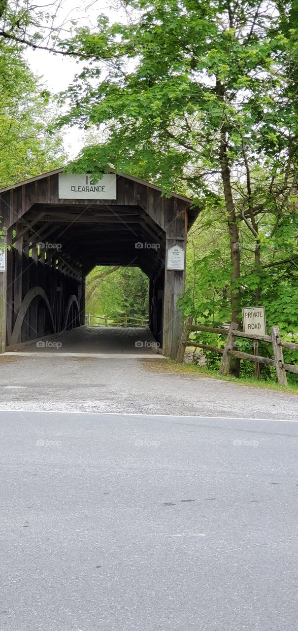 covered bridge