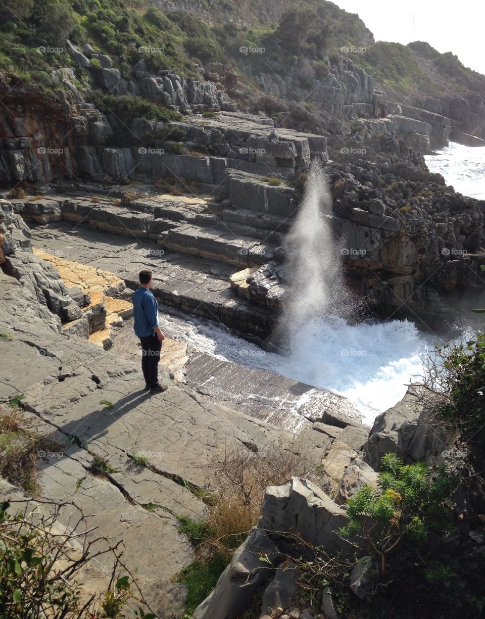 Natural water fountain. Greece southern
Peloponese