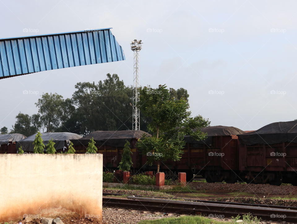 railway station backyard