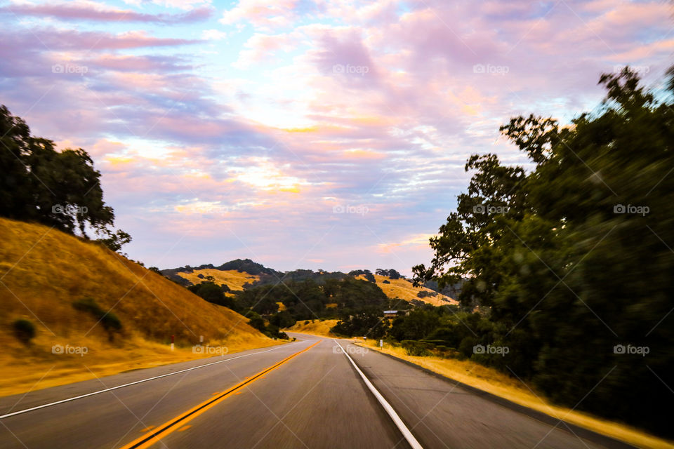 Summer storms, summer roads