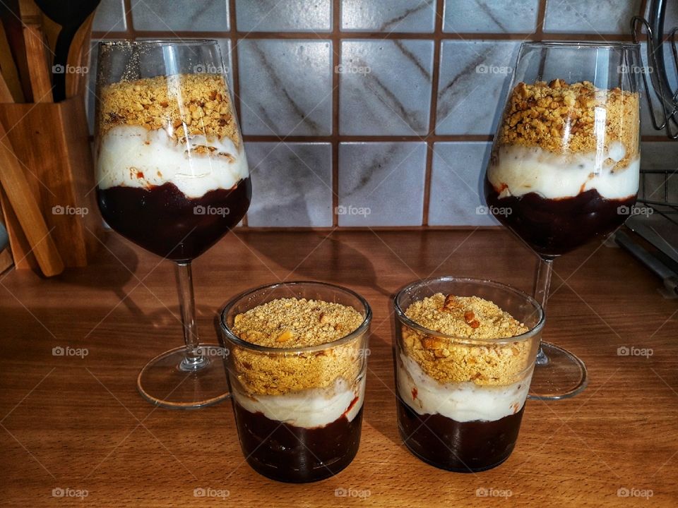 Delicious homemade dessert