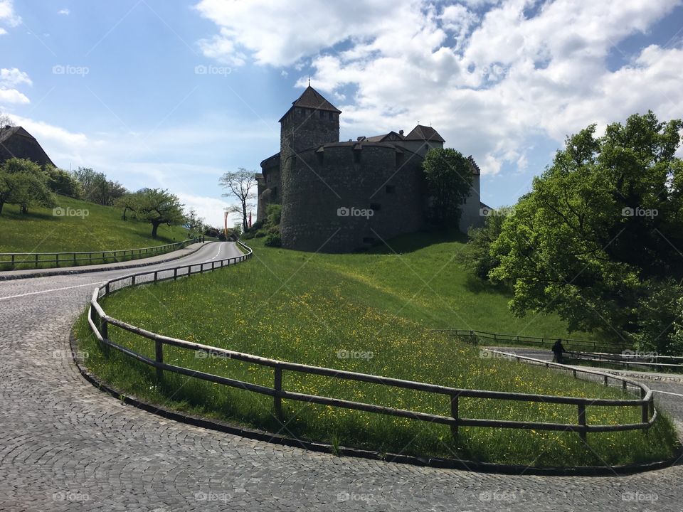 Castle in Liechtenstein 