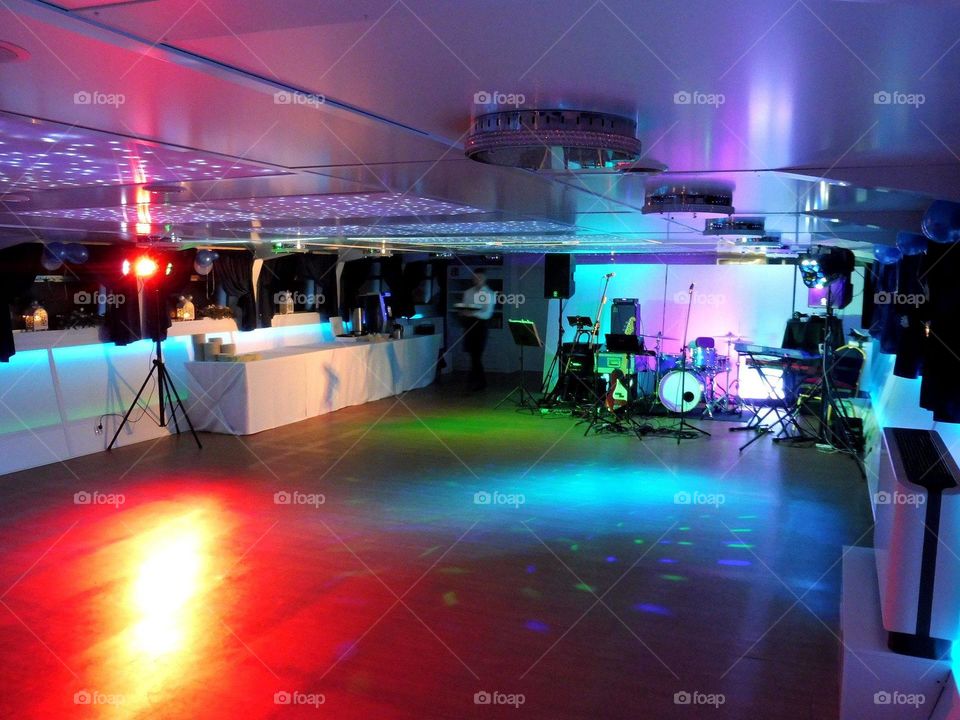 New year on a boat in Wroclaw