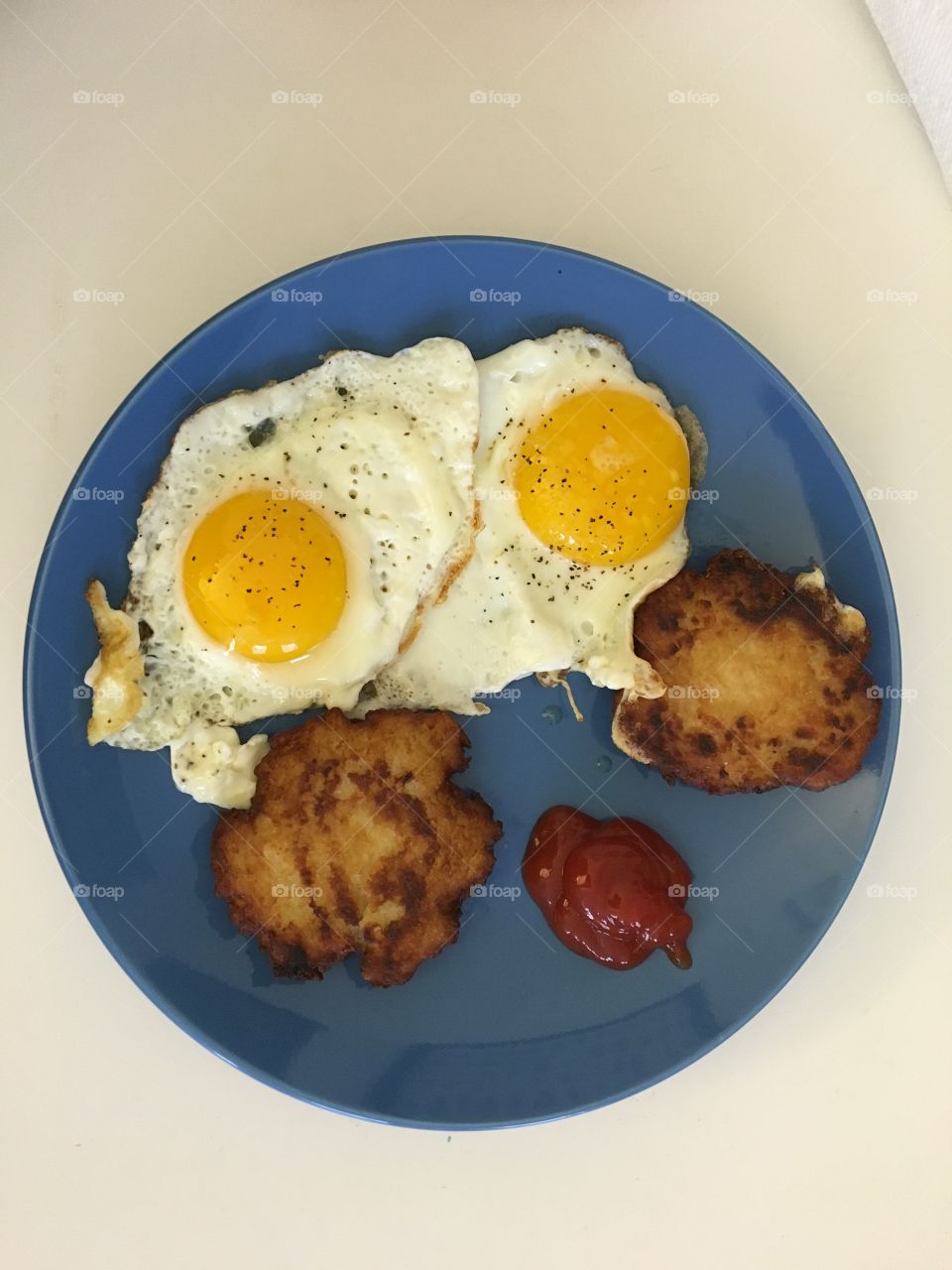 Eggs & latkes
