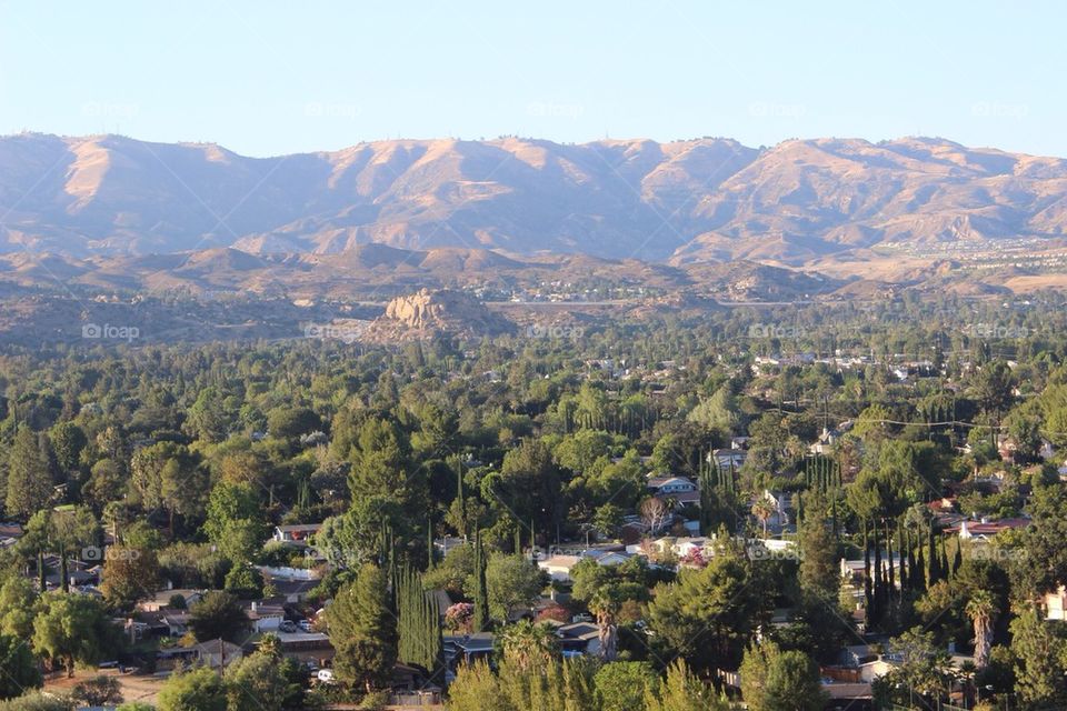 San Fernando Valley California View