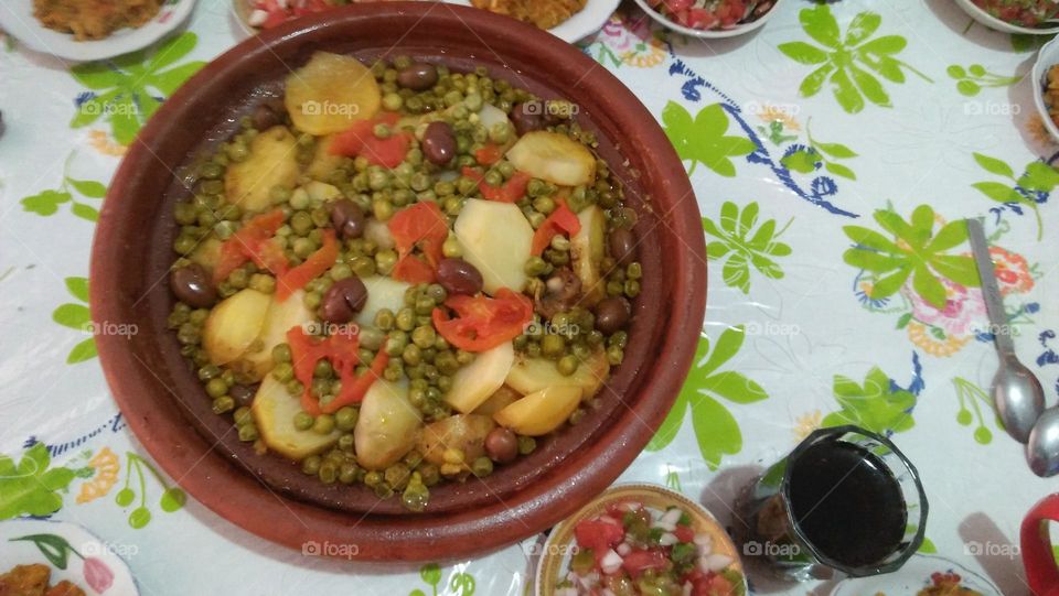 TaJine special food in Morocco