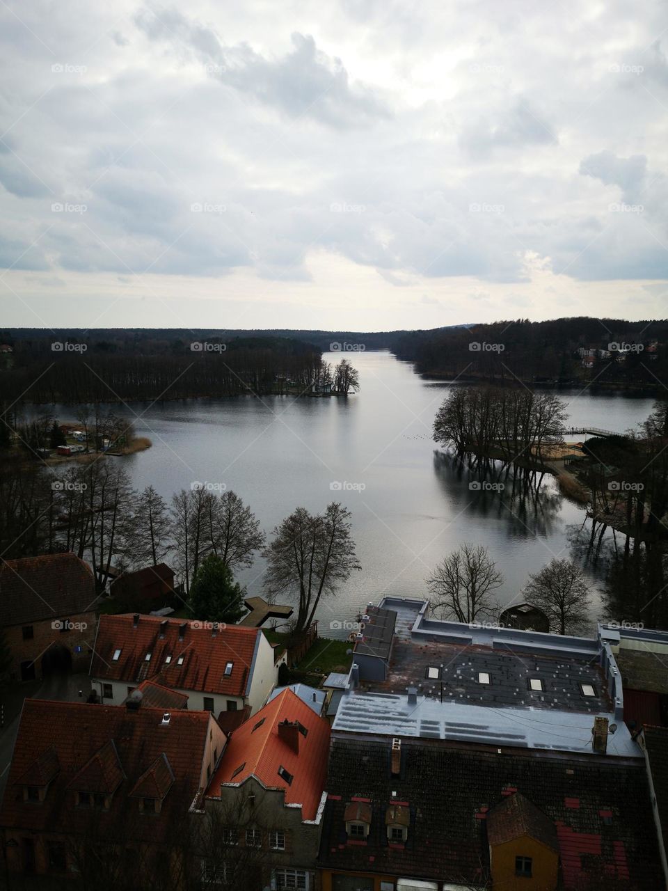 Lake in western Poland