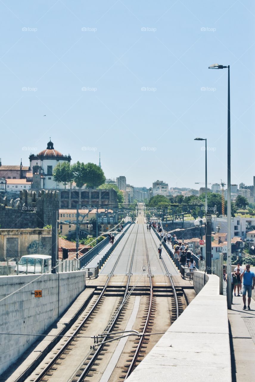 railway, Porto, Portugal