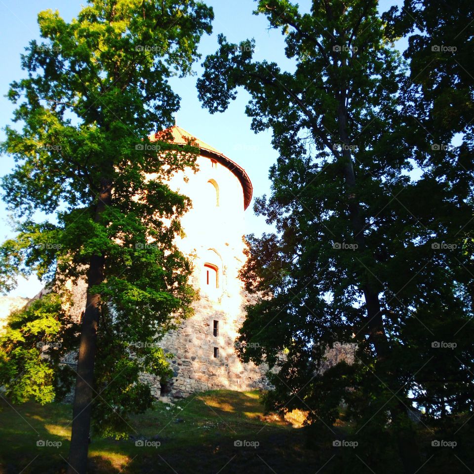 Cesis Castle: In 1208 the Brothers of the Militia of Christ, otherwise known as the Livonian Brothers of the Sword took up residence among the Wends in theirhillfort. They fortified the Wends' hillfort with a stone wall.