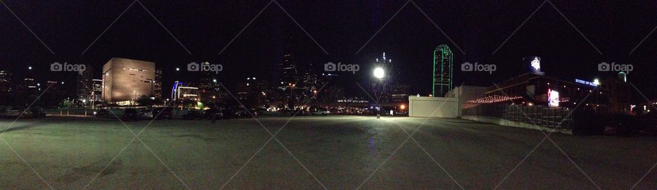 Dallas at night . Good old Dallas Texas