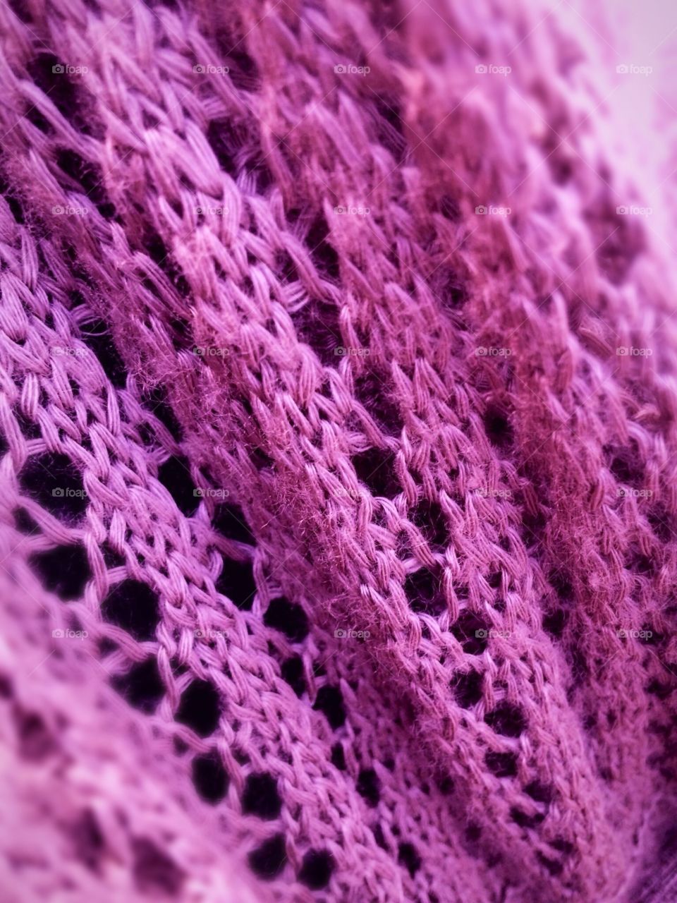 Purple knit