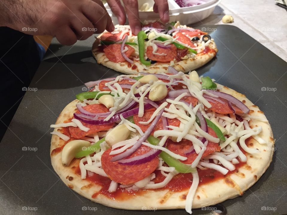 Pizza, Food, Cheese, Tomato, No Person