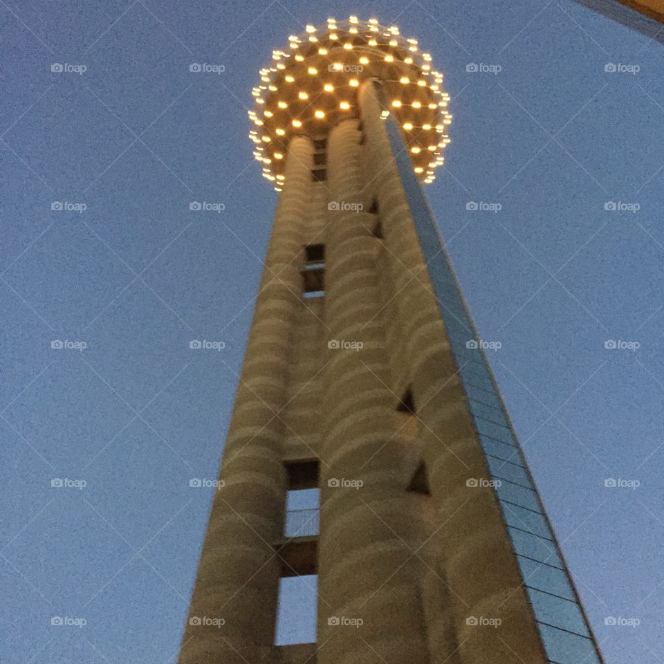 Reunion Towet. Dallas-Reunion Tower