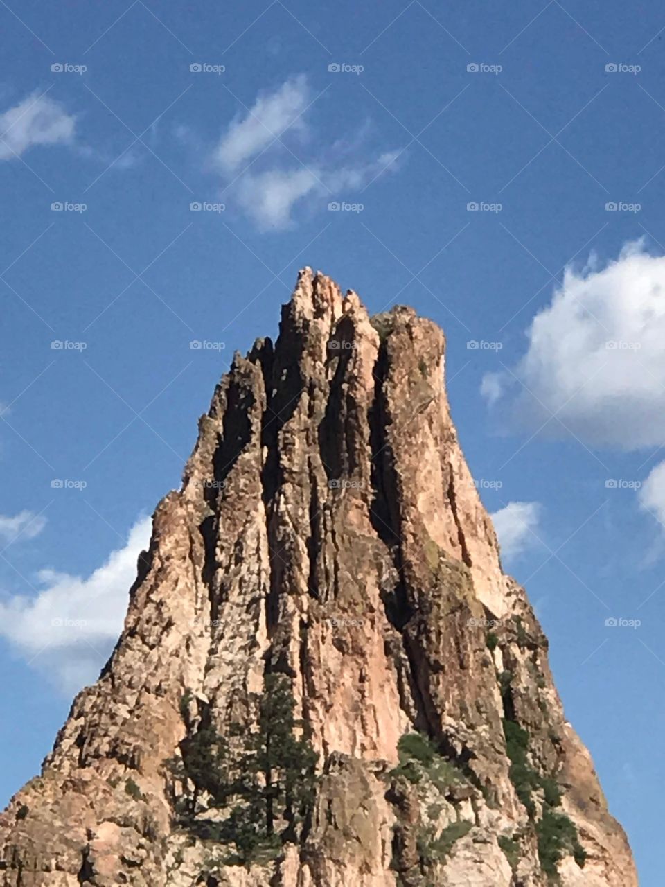 Rock formation at Garden of the Gods, Colorado Springs, Colorado