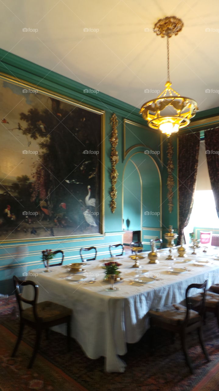 ghost in stately home