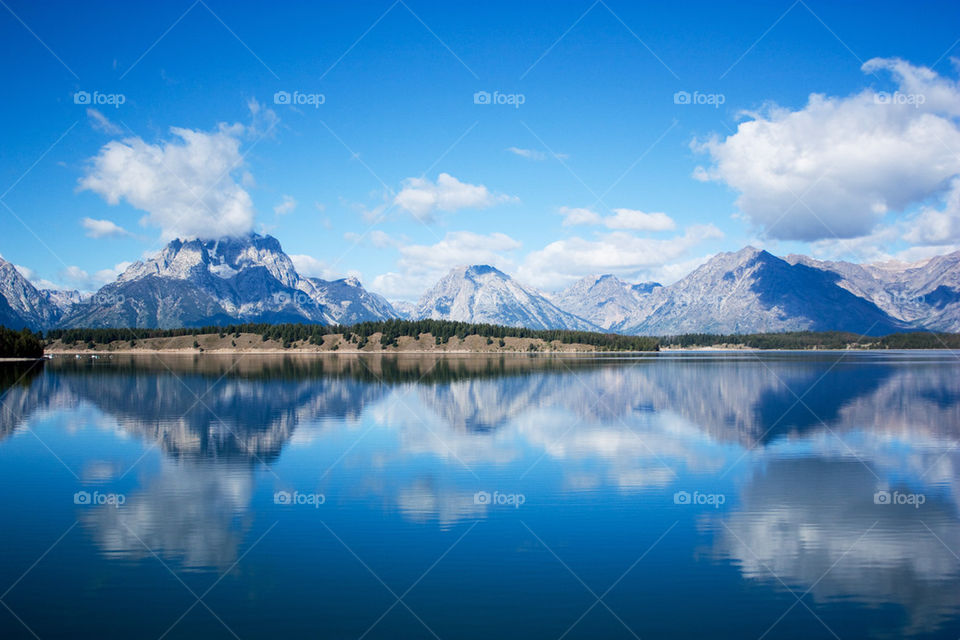 Grand Tetons reflection