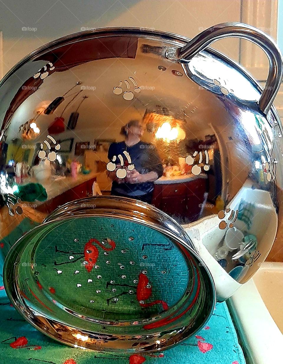 foap mission Perspective matters in the kitchen seen through the eye of the colander