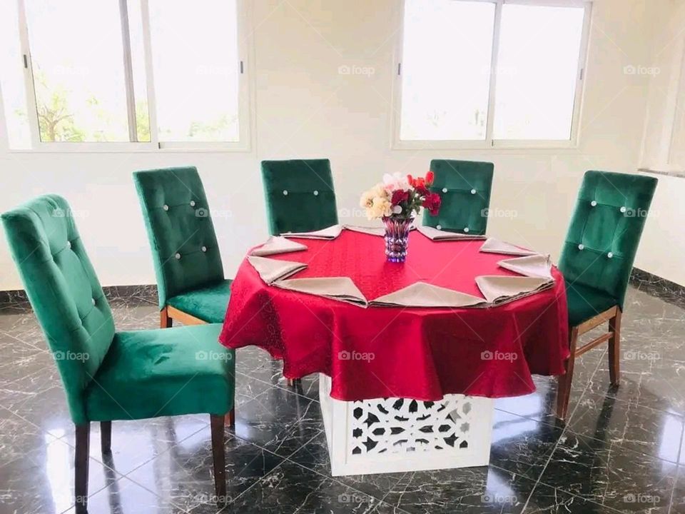 moroccan breakfast table