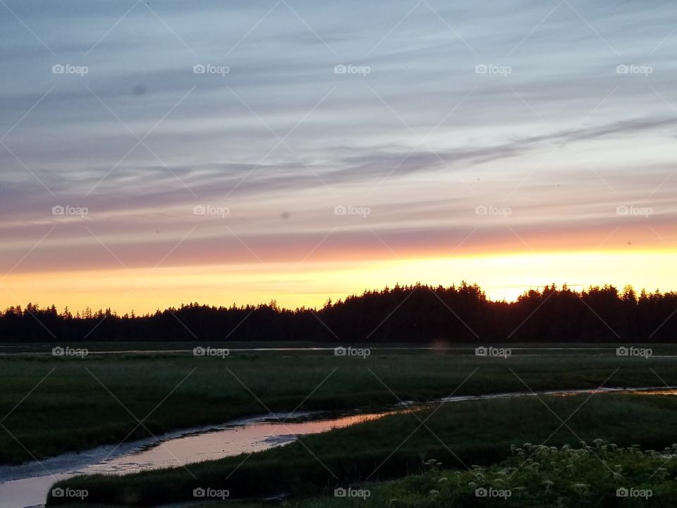 Alaskan Sunset