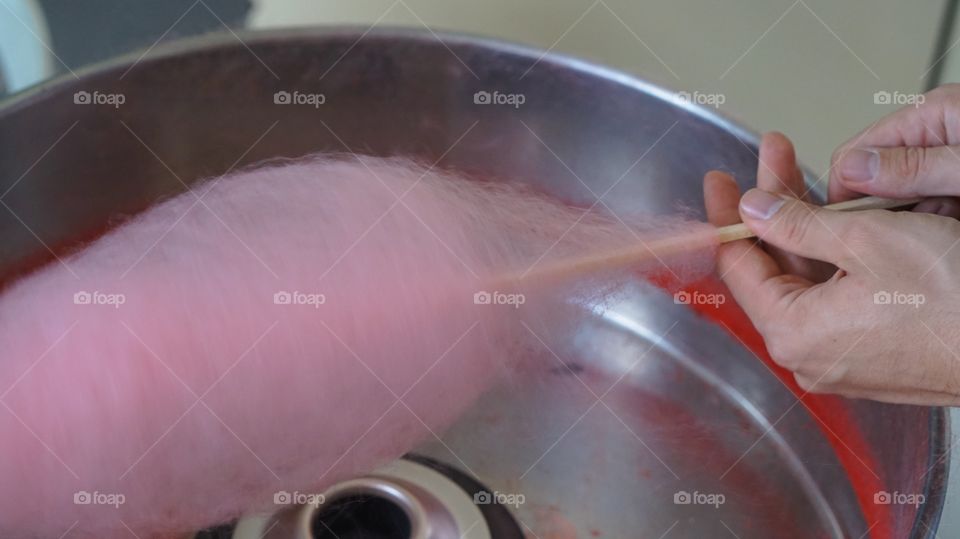 Cotton candy machine