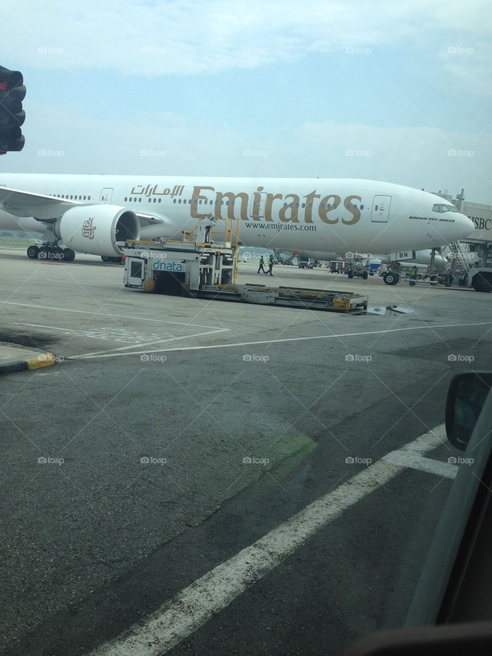 Emirates. View from below