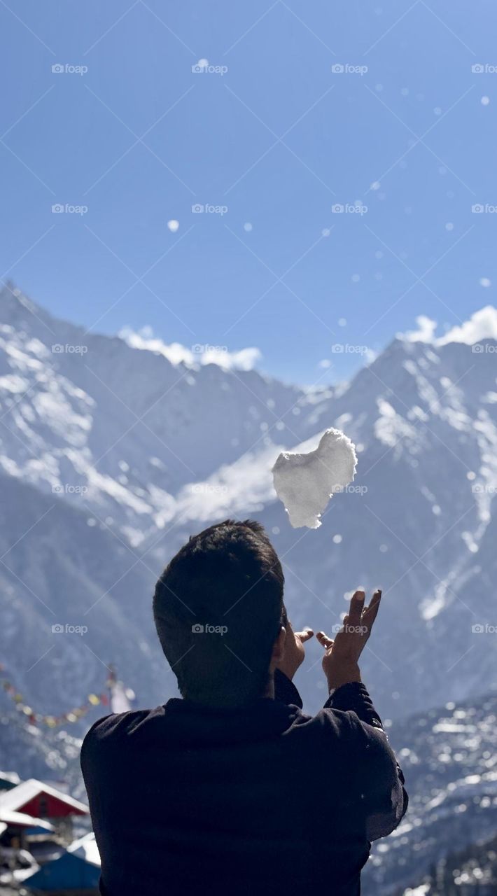 Enjoying last day snow this year 