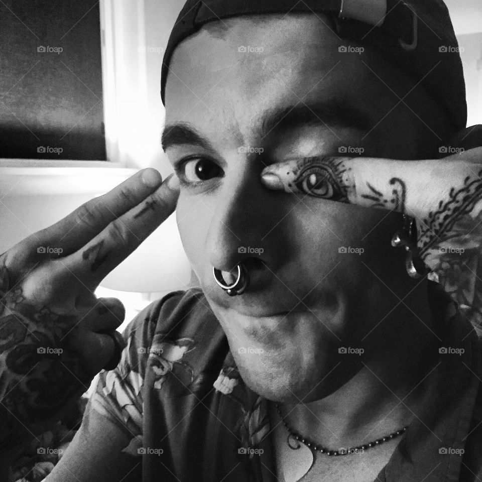 Portrait, People, Adult, One, Man