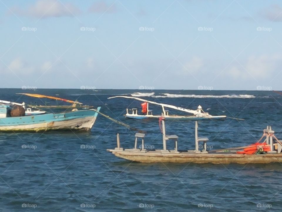 typical brazilian boats